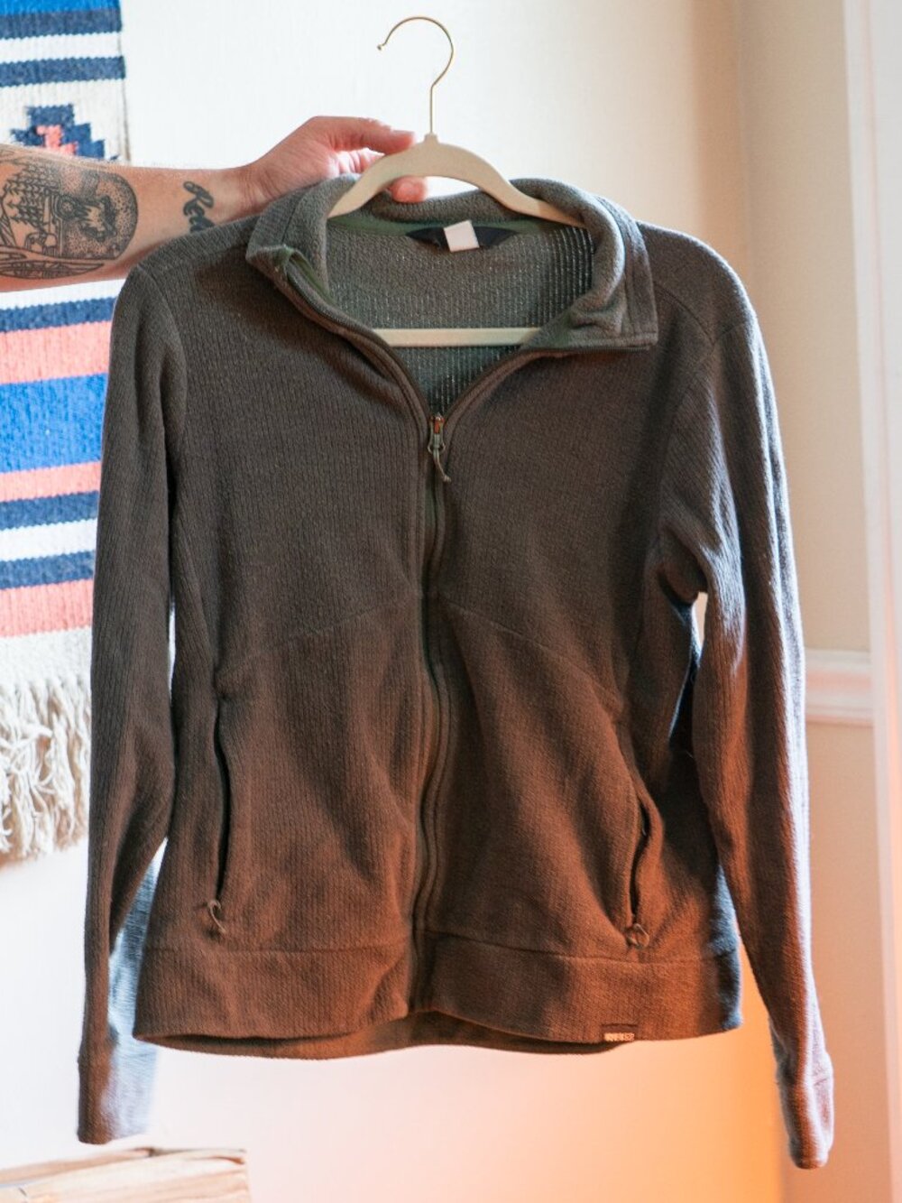 REI zip up Fleece Jacket